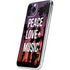 Peace Love And Music iPhone 11 Pro Skin